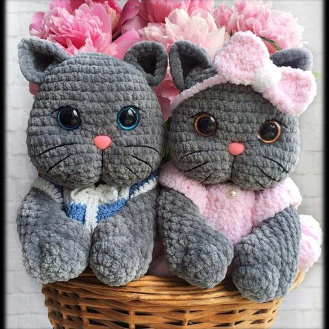 Amigurumi: gatinhos